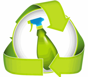 ¡No te vuelvas verde!  ¡Seleccione solo productos de limpieza certificados!