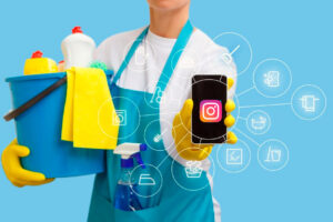 Cómo usar Instagram para comercializar su negocio de limpieza de casas